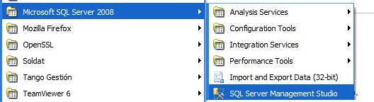 Pasos para ejecutar un script por SQL Server Management Studio